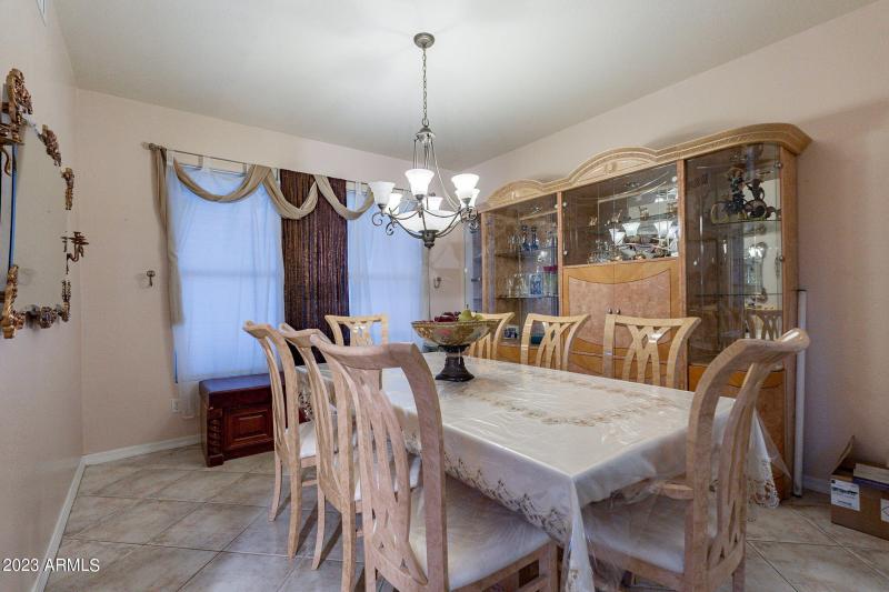 Formal dining room
