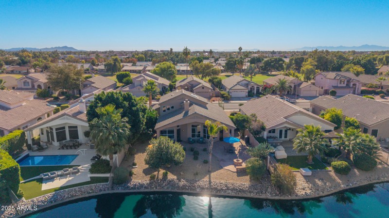 View of home on Lake