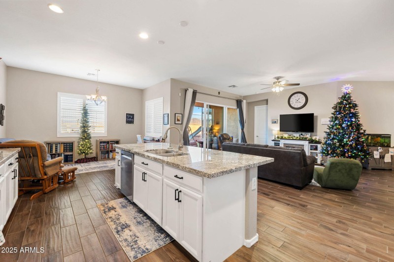 Kitchen to Living Room