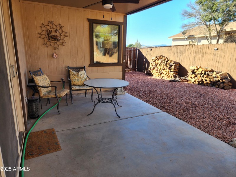 4580 E Steven Way back porch