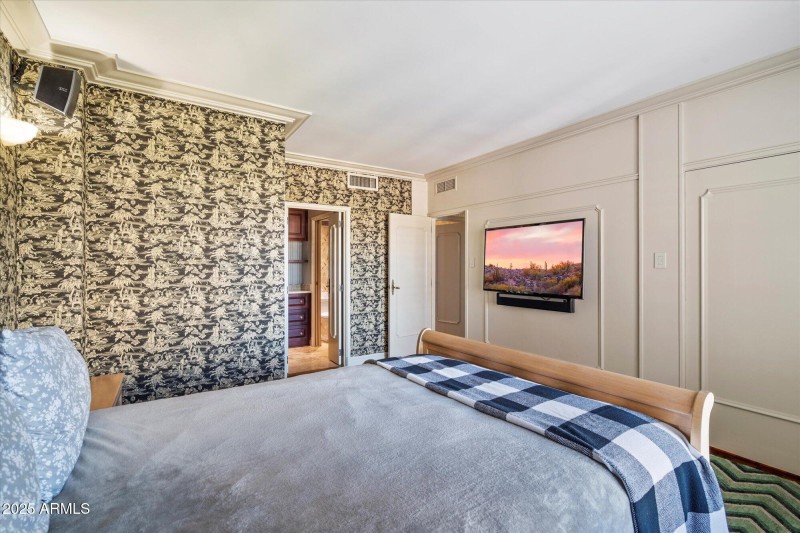 Fabric Covered Walls