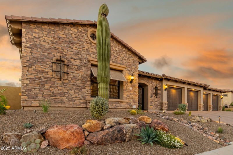 Beautiful carefree landscaping