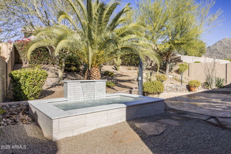 Fully landscaped lot