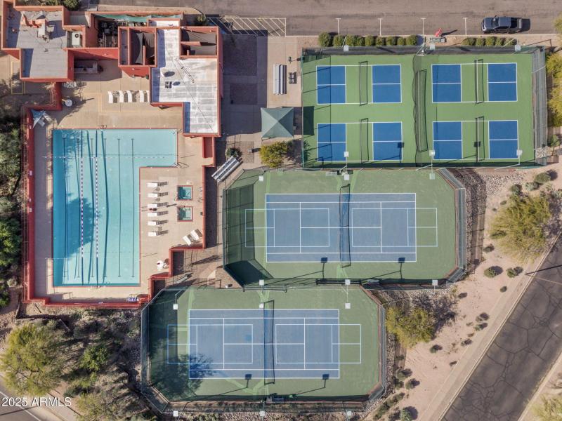 Country Club Pool & Tennis Courts