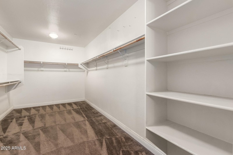 Large walk in closet - primary
