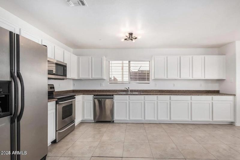 Kitchen with new appliances