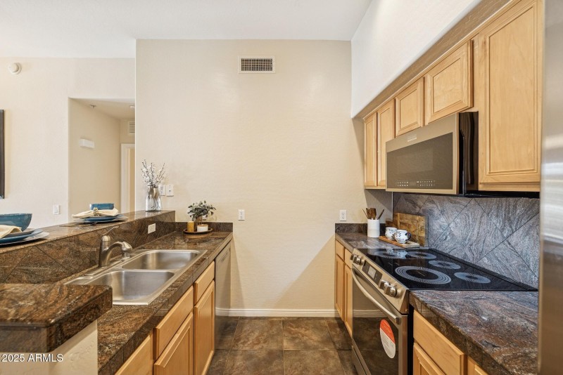 Kitchen with new appiances