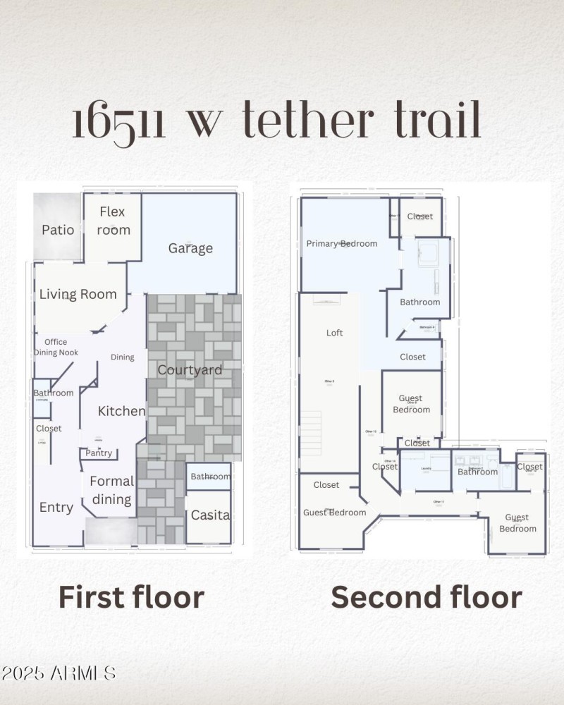 16511 w Tether Trail Floorplan