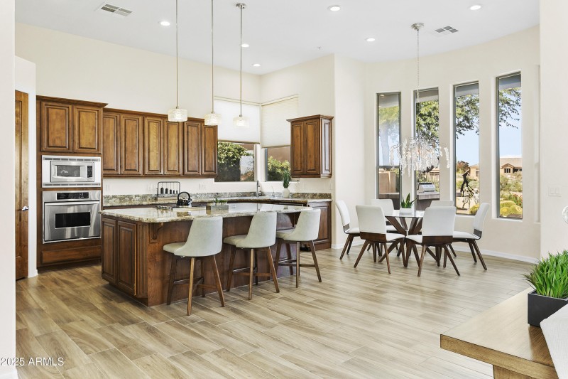 Remodeled Kitchen and Dining