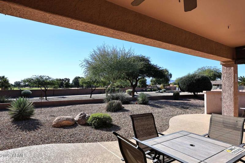 Covered Patio-Golf Course View