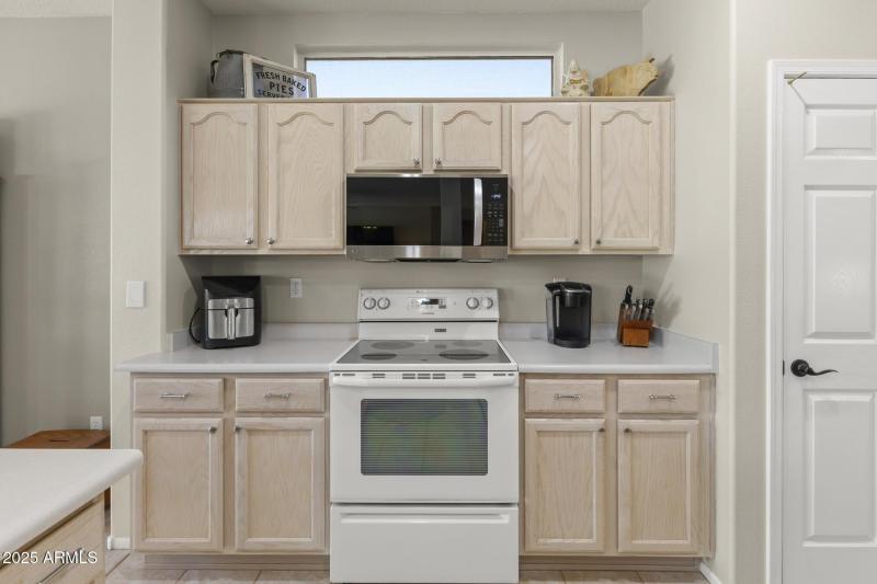 Ample Counter and Cabinetry