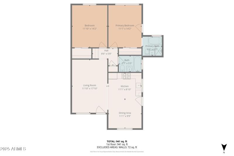 Floor Plan: 2341 E. Earll Dr.