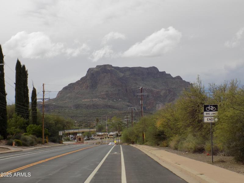 Mountain down the Road