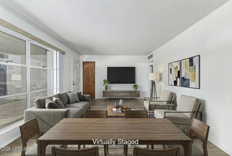 Living Dining Rooms Virtually Staged