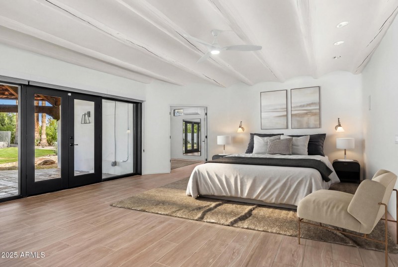 primary bedroom virtual staged