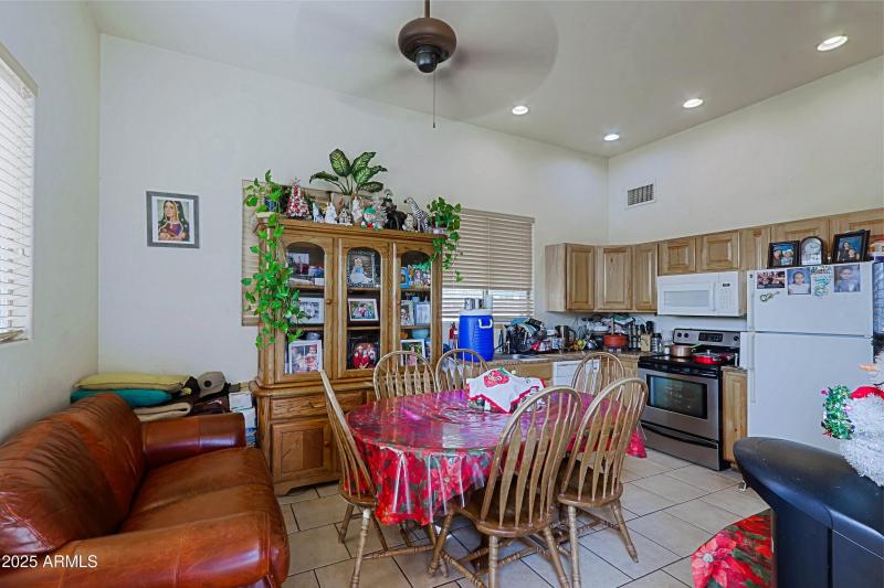 Apartment Dining and Kitchen