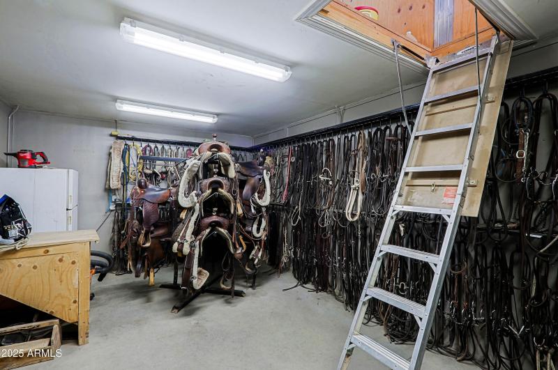 Tack Room + Storage Room