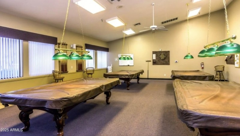 Billiard room