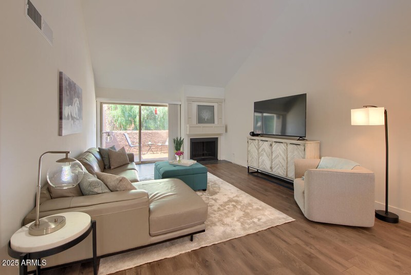 Fireplace in Living Room