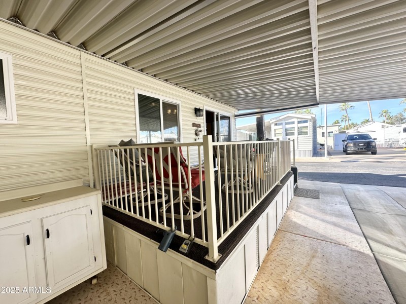 LOOKING OUT TO STREET