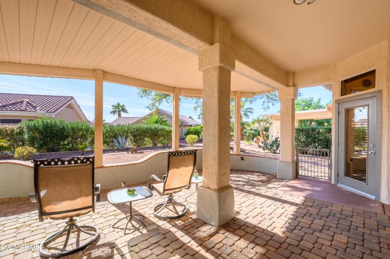 Extended Covered Patio