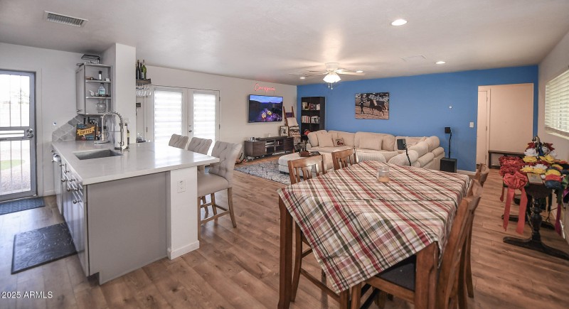 Dining & Living Space