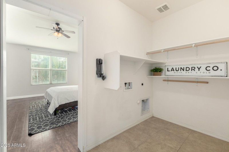 Inside Laundry Room