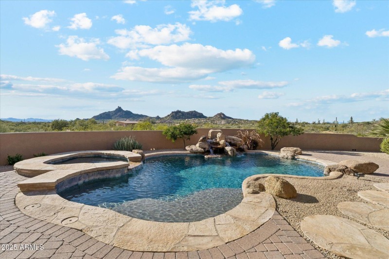 View of Pinnacle Peak