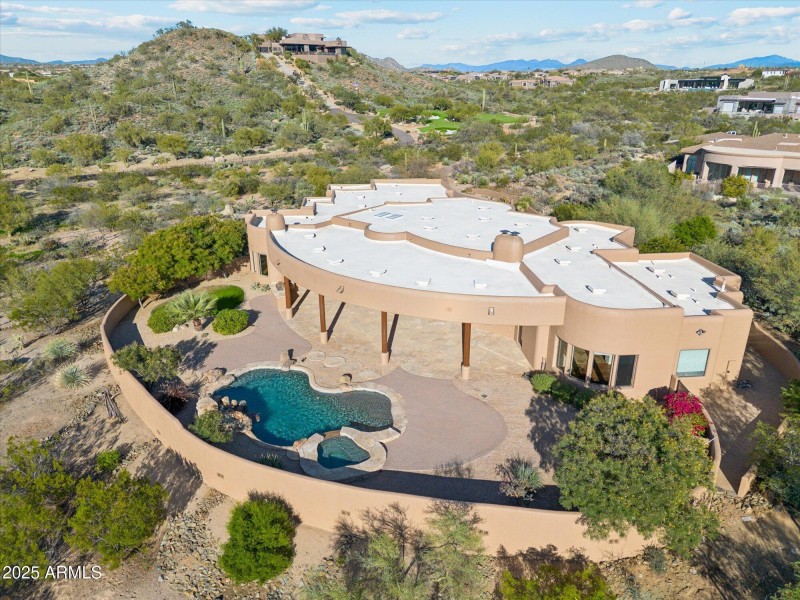 Back Patio and Pool Area