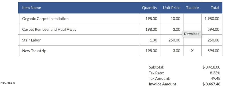 INSTALL CARPET and TACKSTRIP