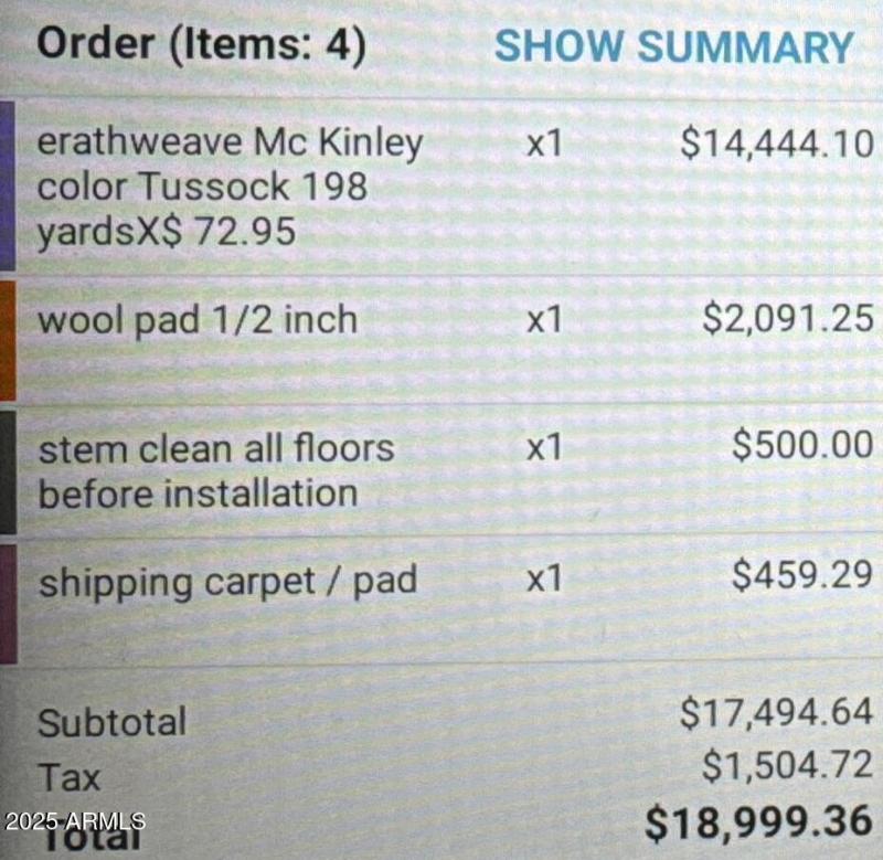 NEW CARPET, PAD and CLEAN