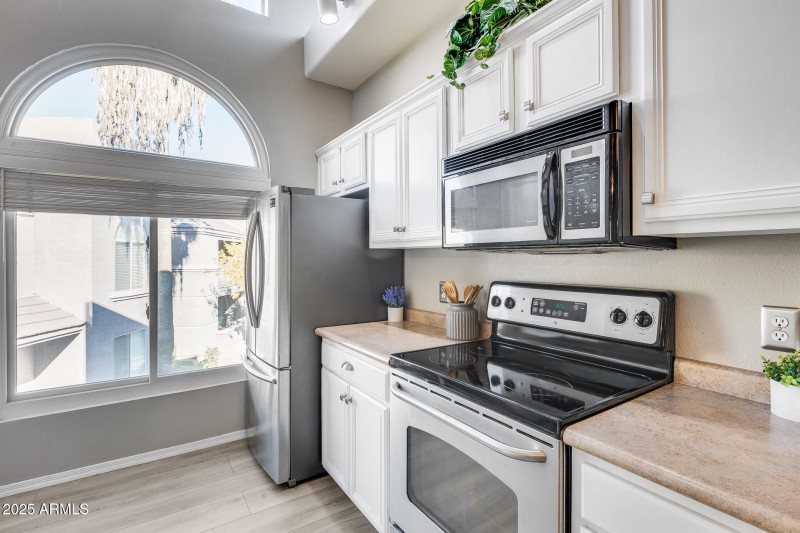 Kitchen with Stainless Appliances