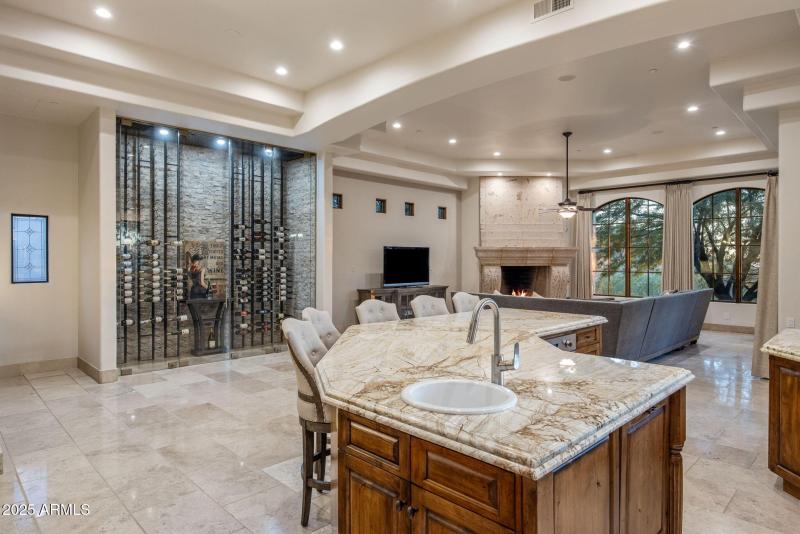 Kitchen to Family Area