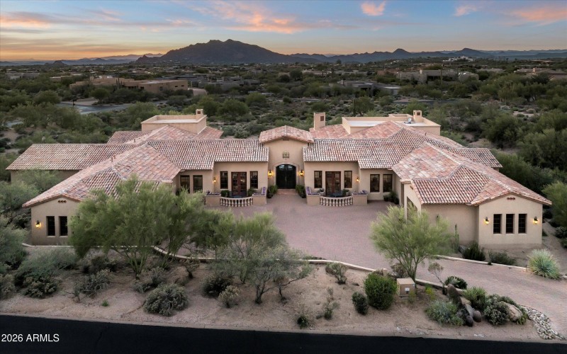 Elevated View of Home