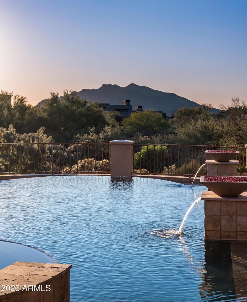 Black Mountain View from Pool
