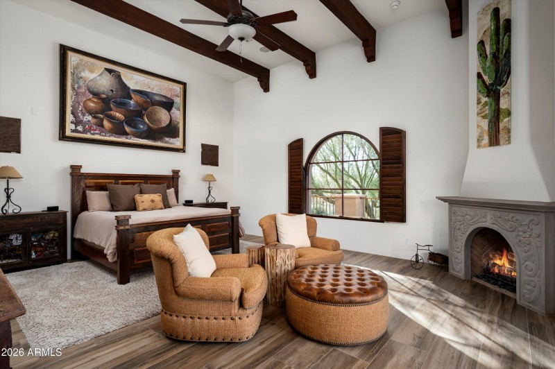 Primary Suite with Fireplace