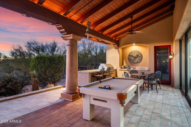 Built in BBQ and Full Pool Bath