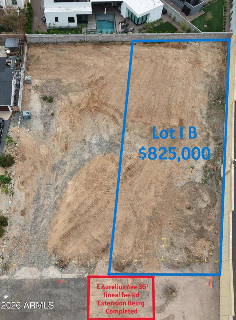 Top Down View - Lot 1B - Labeled