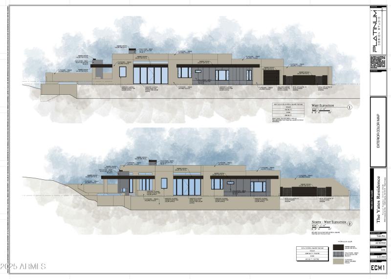 Rendering w: Color Elevations 1