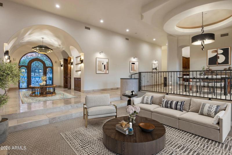 Formal Living to Entry Staged