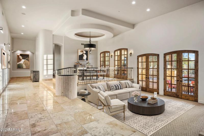 Formal Living to Formal Dining Staged