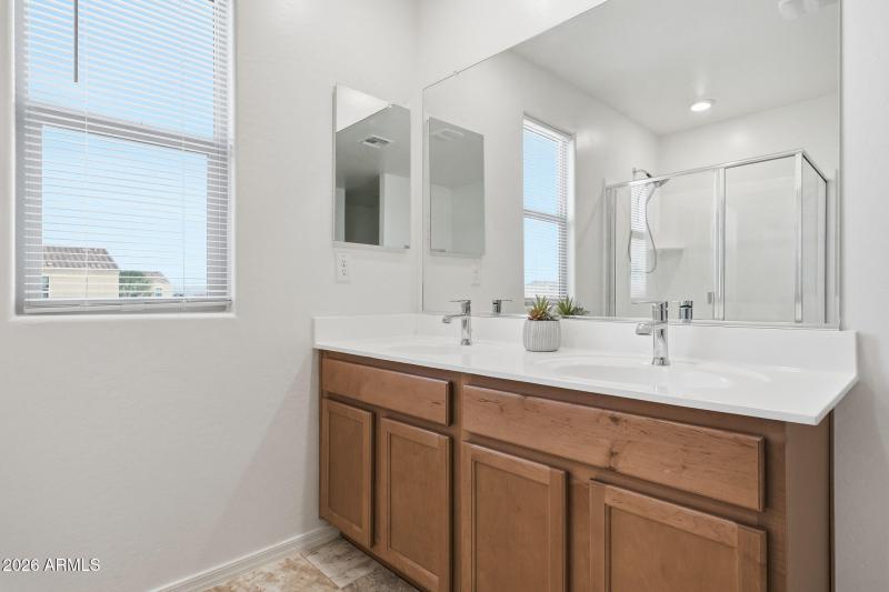 Primary Bath with 2 sinks