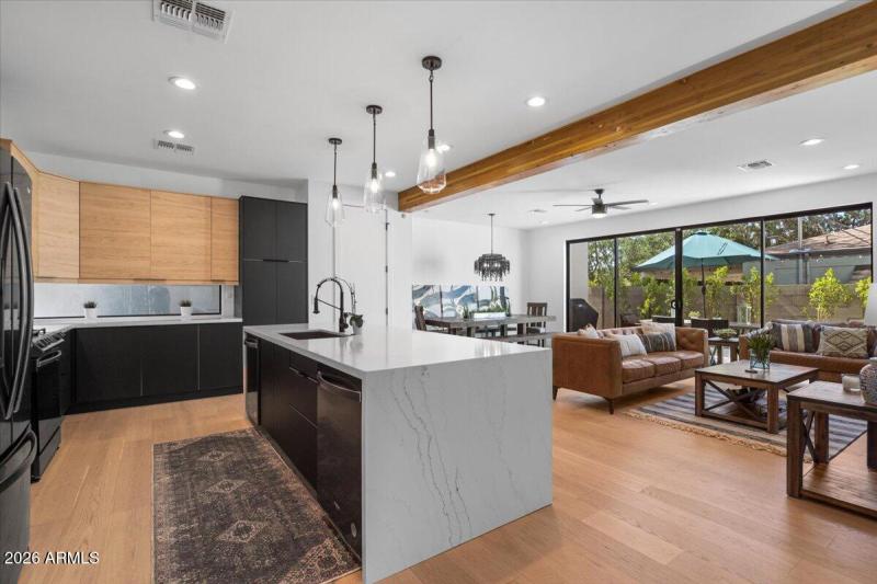 OPen Plan LR and dining room