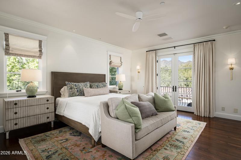 Primary Bedroom with Juliet Balcony