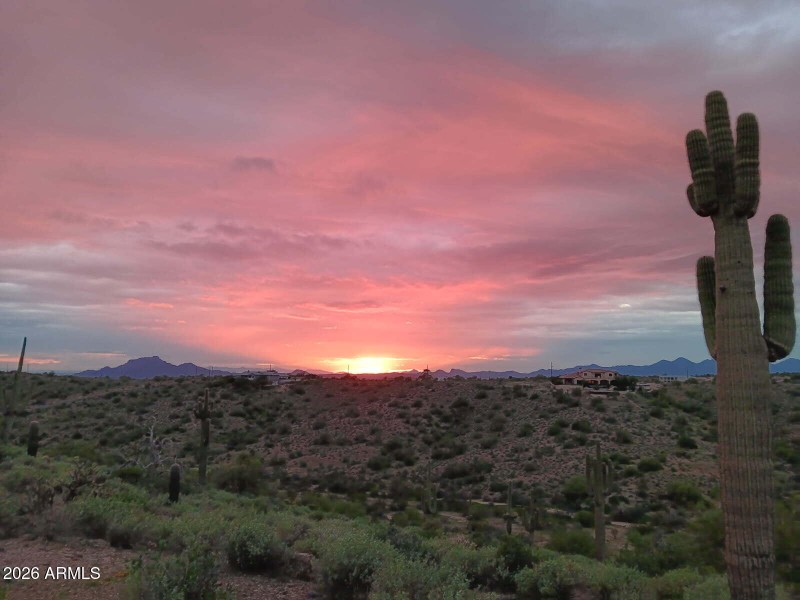 Sunset from Goldfield Ranch