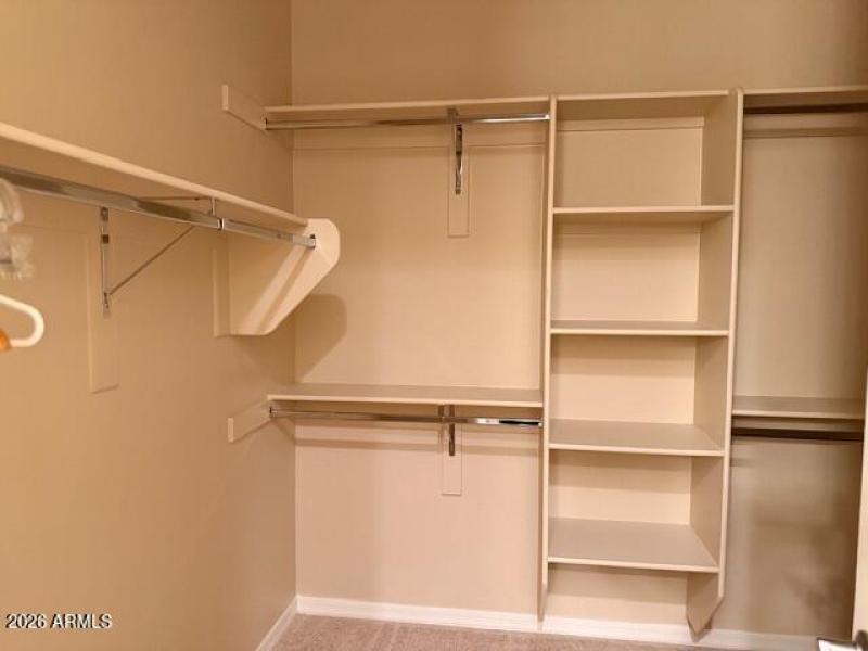 Master bedroom closet