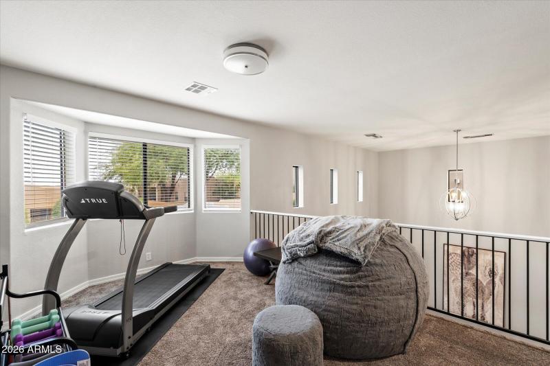 Private Upper Lounge with Open Feel