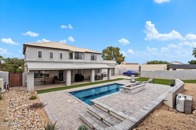 Complete Package: Pool, Fire Pit, Patio