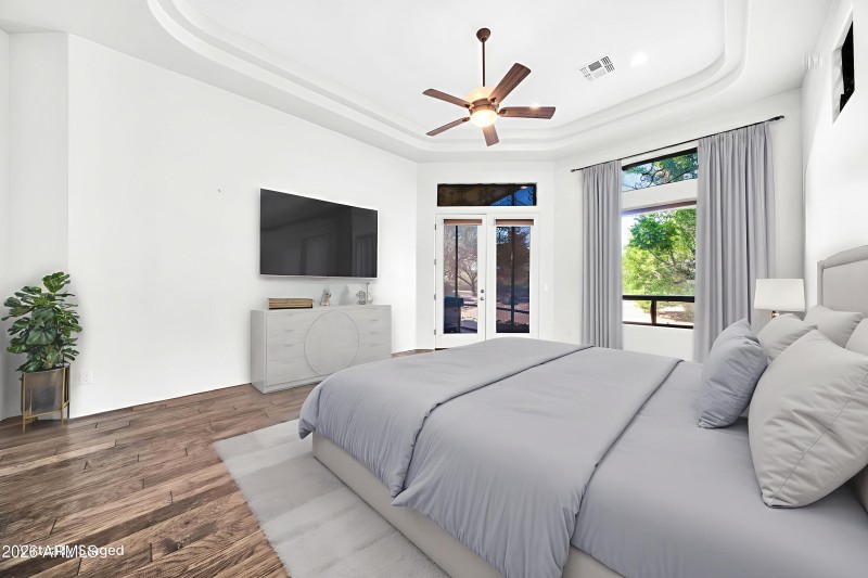 Primary Suite Staged