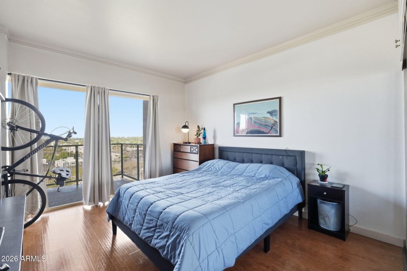 Primary Bedroom w View